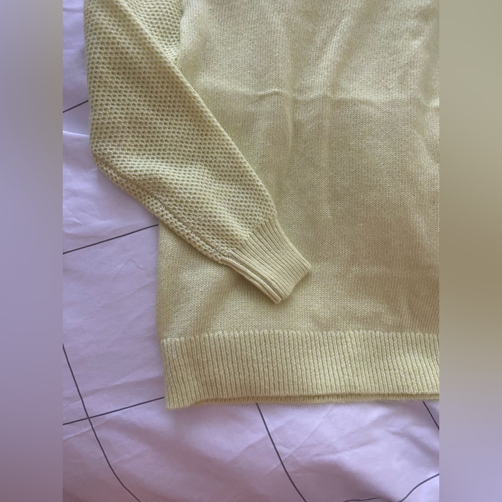 Mixed Stitch Turtleneck Sweater - Picture 2 of 4